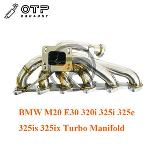 Tuyau d'échappement OTP pour BM * M20 <span class=keywords><strong>E30</strong></span> 320i 325i <span class=keywords><strong>325e</strong></span> 325is 325es 325ix SUS304 Collecteur Tur bo haute Performance en acier inoxydable - Product Image 5