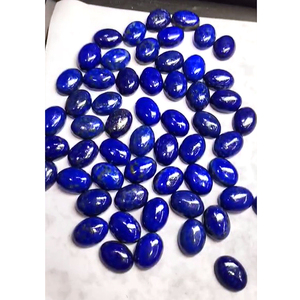 Lote de 490 Piezas de Lapislázuli Natural, Cabujones Ovalados de 9x7, 10x8, 11x9, 12x10, 14x10, 16x12 mm, 2490 Quilates, Buena Calidad, US$171 - Product Image 2