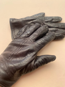 Fashion vintage leather <b>gloves</b> wholesale premium sheepskin material stylish retro design comfortable <b>warm</b> <b>gloves</b> for casual - Product Image 6