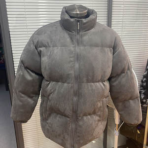 Doudoune pour hommes à bulles d'hiver personnalisée rembourrage brodé de haute qualité grande taille doudounes pour hommes manteau brillant - Product Image 5