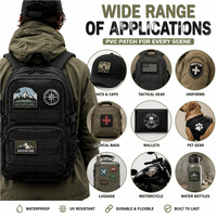 Fabricant en gros, personnalisation sur mesure, patch en PVC personnalisé pour chapeau d'anime 2D, patch en velcro personnalisé, logo en caoutchouc pour chapeau, logo