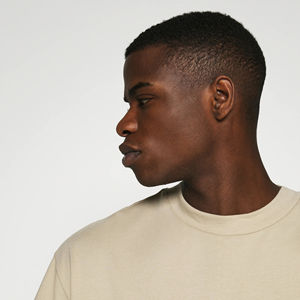 100% coton 240 GSM Logo personnalisé hommes décontracté à manches courtes T-Shirt épaule tombante Streetwear épais poids lourd Jersey T-Shirt - Product Image 3