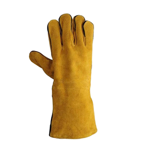 ถุงมือเชื่อมหนังถุงมืออุตสาหกรรมหนังฝ่ามือเดี่ยวเพื่อความปลอดภัยใน2025 - Product Image 4