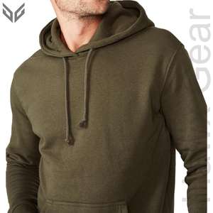 Fabricante de Pakistán Sudaderas con capucha para hombre Ligero Bajo MOQ Hombres Sudaderas con capucha Color sólido Hombres Sudaderas con capucha - Product Image 1