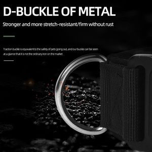 Dickes, gepolstertes, kleines, großes, taktisches, explosions geschütztes, taktisches Hunde halsband für Abenteuer im Freien mit Griff aufsätzen - Product Image 5