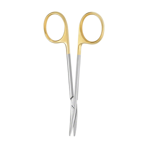 Tijera de disección Metzenbaum recta de 115 mm de la mejor calidad, corte quirúrgico profesional chapado en oro medio - Product Image 6