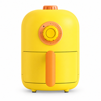 Mini Friteuse à Air 2L 1000W, Friteuse à Air Numérique à Cuisson Automatique, Appareil Électrique Autonome pour la Cuisine Domestique, Sans Huile