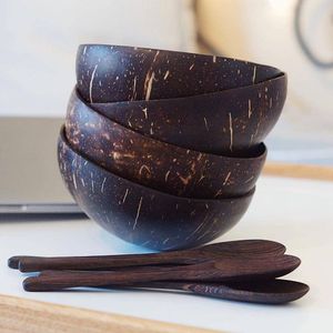 Cuencos de coco orgánicos para presentar alimentos, una solución ecológica para servir, un producto más vendido y el mejor - Product Image 6
