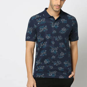 Venta al por mayor de polos personalizados con bordado, 100 algodón camiseta Golf Loose Fit Polo estampado en blanco hombres Polo Shirt - Product Image 1