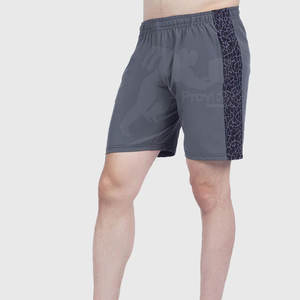 Short de gymnastique pour hommes de haute qualité, meilleure vente, motif solide, séchage rapide, respirant, écologique, polyester/coton - Product Image 1