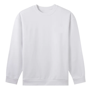 Sweat-shirt en tissu polaire de coton de meilleure qualité, Logo personnalisé, pull ras du cou, durable, à séchage rapide, 2023, nouveau, Offre Spéciale - Product Image 4
