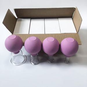 Vidrio Facial + Cuerpo Cupping Set Silicona Vacío Succión Masaje Terapia Anti Edad - Product Image 6