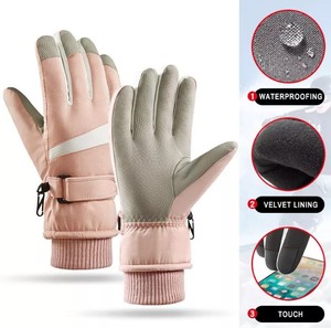 Guantes de Esquí para Clima Frío, para Hombre y Mujer, Invierno, Térmicos, Impermeables, Resistentes al Viento, con Pantalla Táctil, Cálidos - Product Image 2