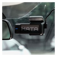 Kamera dasbor ganda depan dan belakang menggunakan 3.16 inci 4K perekam gratis kontrol aplikasi Wifi terhubung untuk IOS Android