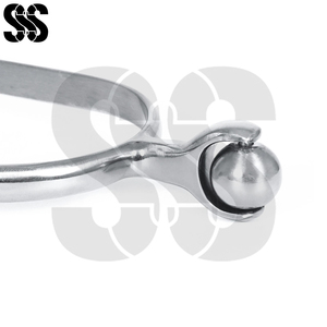 Dernier modèle d'éperons d'équitation de haute qualité, design en acier inoxydable résistant à la corrosion, légers, pour l'entraînement équestre - Product Image 5