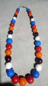 Collier en résine multicolore de haute qualité conception populaire pour les filles fête mariage mignon fruits forme perles bijoux qualité cadeau - Product Image 3