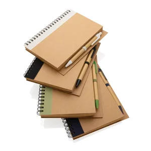 Sustainable <b>Spiral</b> <b>Bound</b> <b>Notebook</b> in Cardboard Eco-Friendly Merchandising Product - Product Image 3