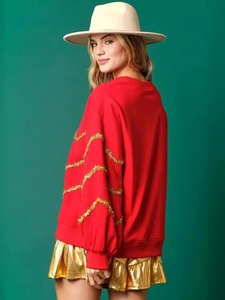 100% sweats à capuche en coton pour femme nouveau personnalisé 3D imprimé chemises décontractées Premium Anti-rides respirant sweats élégant - Product Image 4