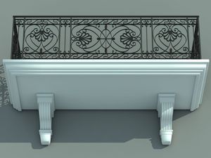 รั้วระเบียงเหล็ก/ราวบันไดเหล็ก/ราวบันไดเหล็กราวระเบียงตะแกรงเพื่อความปลอดภัยราวบันไดเหล็กดีไซน์ทันสมัย - Product Image 3