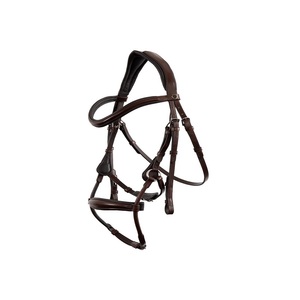 Bridon en cuir pour cheval avec design anatomique et sangles réglables pour l'équitation - Product Image 2