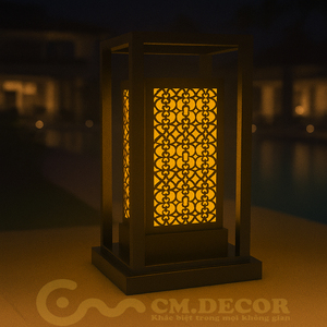 DNT.004.06 Lámpara Solar LED Premium para Jardín, Luz Blanca Cálida, IP66 Impermeable, Cuerpo Metálico, Sensor de Luz, para Paisajismo y Aplicaciones en Hoteles - Product Image 4