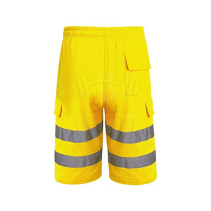 Meilleure vente XS Construction extensible Utility Cargo Shorts avec logo personnalisé High Street Work Wear Mid Prix de gros en coton - Product Image 3