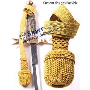 Vente en gros 2024 nœuds d'épée OEM sur mesure avec des matériaux de qualité supérieure taille de couleur personnalisée et nœud d'épée réglable imprimé de logo - Product Image 1