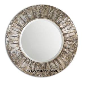 Espejo de Pared Irregular con Marco de Aluminio de Lujo, Decorativo para Villas Modernas, Personalizado, Antioxidante, con el Aspecto Más Atractivo - Product Image 1