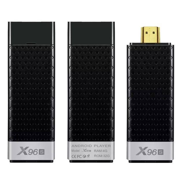 X96S Android 9.0 S905Y2 Quad Core 2GB RAM 16GB ROM Android Tv Hd Stick Ethernet 4k Tv Stick Dongle