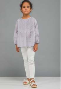 Blouse Elizabeth légère de qualité supérieure pour les filles à bas prix de l'exportateur indien Elizabeth Blouse - Product Image 2