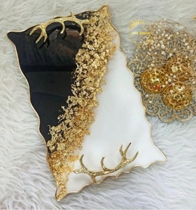 New Design <b>Table</b> <b>Top</b> Decorative <b>Table</b> <b>Resin</b> Coasters With Different Flower Custom Design <b>Resin</b> Coasters <b>for</b> Drink - Product Image 3