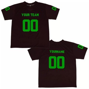 เสื้อเจอร์ซีย์ฟุตบอลมหาวิทยาลัยแบบสั้นเสื้อถักลายระบายระบายระบายได้ดีมีการเย็บชื่อ - Product Image 6