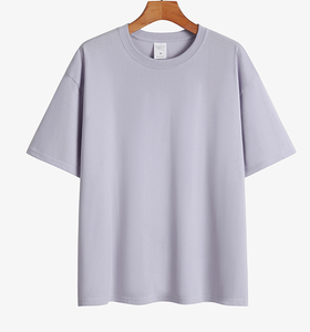 เสื้อยืดโอเวอร์ไซส์สำหรับผู้ชายผ้าคอตตอนฮิปฮอป GSM 230แบบกำหนดเองตัวเลือกโลโก้ผู้ผลิตขายส่ง - Product Image 3