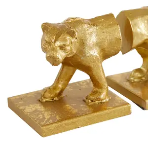 Escultura de Animal Contemporánea de Aluminio, Figura Redonda Chapada en Oro para Decoración Moderna del Hogar, Estilo Feng Shui y Antiguo - Product Image 2