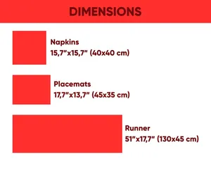 Christmas <strong>Tartan</strong> Plaid <strong>Napkins</strong> with Deer Happy New Year Tree Factory Custom Cotton Embroidered Red Placemats <strong>Napkins</strong> and Runner - Product Image 6