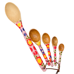 Customized Wood <b>Spoon</b> Enamel Printed <b>Serving</b> <b>Spoon</b> Acacia Wooden Best Product <b>Serving</b> <b>Spoon</b> From India - Product Image 6