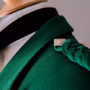 เสื้อแจ็คเก็ตสก็อตพร้อมเสื้อกั๊ก ราคาถูก พร้อมส่ง เสื้อแจ็คเก็ตสก็อตชายแบบ Prince Charlie บริการ OEM - Product Image 4