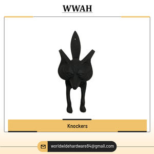 Fournisseur authentique vendant des accessoires de porte sur mesure OEM à motif solide Nouveau design de heurtoirs en métal pour les gros acheteurs - Product Image 2