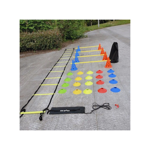 Bâtons d'entraînement sportif de football de football les plus vendus Bâtons d'entraînement d'agilité Cônes d'échelle d'agilité avec sac de transport - Product Image 2