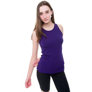 เสื้อกล้ามสแปนเด็กซ์แห้งเร็วแบบเป็นมิตรกับสิ่งแวดล้อมสำหรับผู้หญิง - เสื้อผ้าลำลองฤดูร้อนที่ปรับแต่งได้พร้อมบริการ OEM - Product Image 3