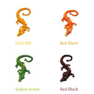 2026 Brand New Arrival Durable Lightweight Crystal Textured Flexible Hinged <strong>Dragon</strong> Model for Kids Adults Stress Relief Gift - Product Image 5
