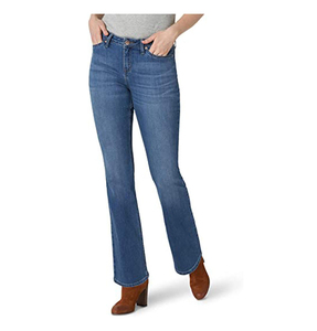 Pantalon large en denim pour femme, taille haute, droit, ample, oversize, long, jambes larges, style 2025 - Product Image 1