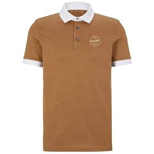 100% coton biologique hommes personnalisé pour polos été doux Long tissu tricoté de haute qualité avec Logo brodé meilleur prix - Product Image 3