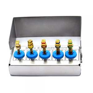 ชุดขยายกระดูกสำหรับปลูกฝังฟันสัตว์เลี้ยง แบบใช้ซ้ำได้ 5 ชิ้น พร้อมสกรูและประแจ 4 มม. เครื่องมือผ่าตัดสำหรับสุนัข ใหม่ - Product Image 4