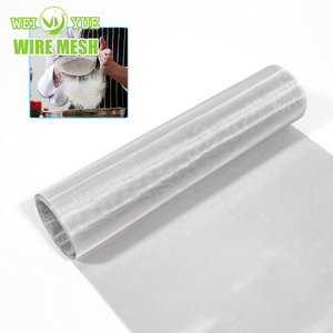 Fabrication 20 Mesh Flexible <span class=keywords><strong>50x50</strong></span> Ultra Mince Filet En Acier Inoxydable Filtre Sergé Armure Fil Grillé <span class=keywords><strong>Maille</strong></span> - Product Image 1