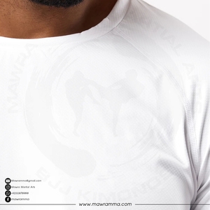 Camiseta Deportiva de Manga Corta para Hombre, Estilo Rashguard de MMA, con Logotipo Personalizado, Secado Rápido, Transpirable, Tejido Ecológico, UPF50+, para Correr, Gimnasio, Fitness - Product Image 5