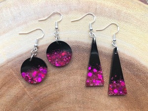 Pendientes de Resina Bordados a Mano, Joyería de Moda de Acero Inoxidable para Mujeres y Niñas, Estilo Clásico para Bodas, Alta Calidad - Product Image 2