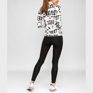 Chándal de mujer de talla grande Gymwear personalizado hacer nuevo diseño sublimación cordón conjunto de dos piezas - Product Image 2