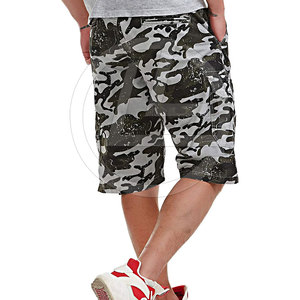 Pantalones cortos de carga de algodón con cintura ajustable y bolsillos laterales Pantalones cortos de carga al aire libre para hombres - Product Image 5