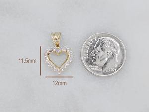 Nuevo Collar con Colgante de Corazón de Diamante Moissanite VVS con Oro de 14k, Joyería Fina, Regalo para Ella a Bajo Precio de JBR & Co - Product Image 5